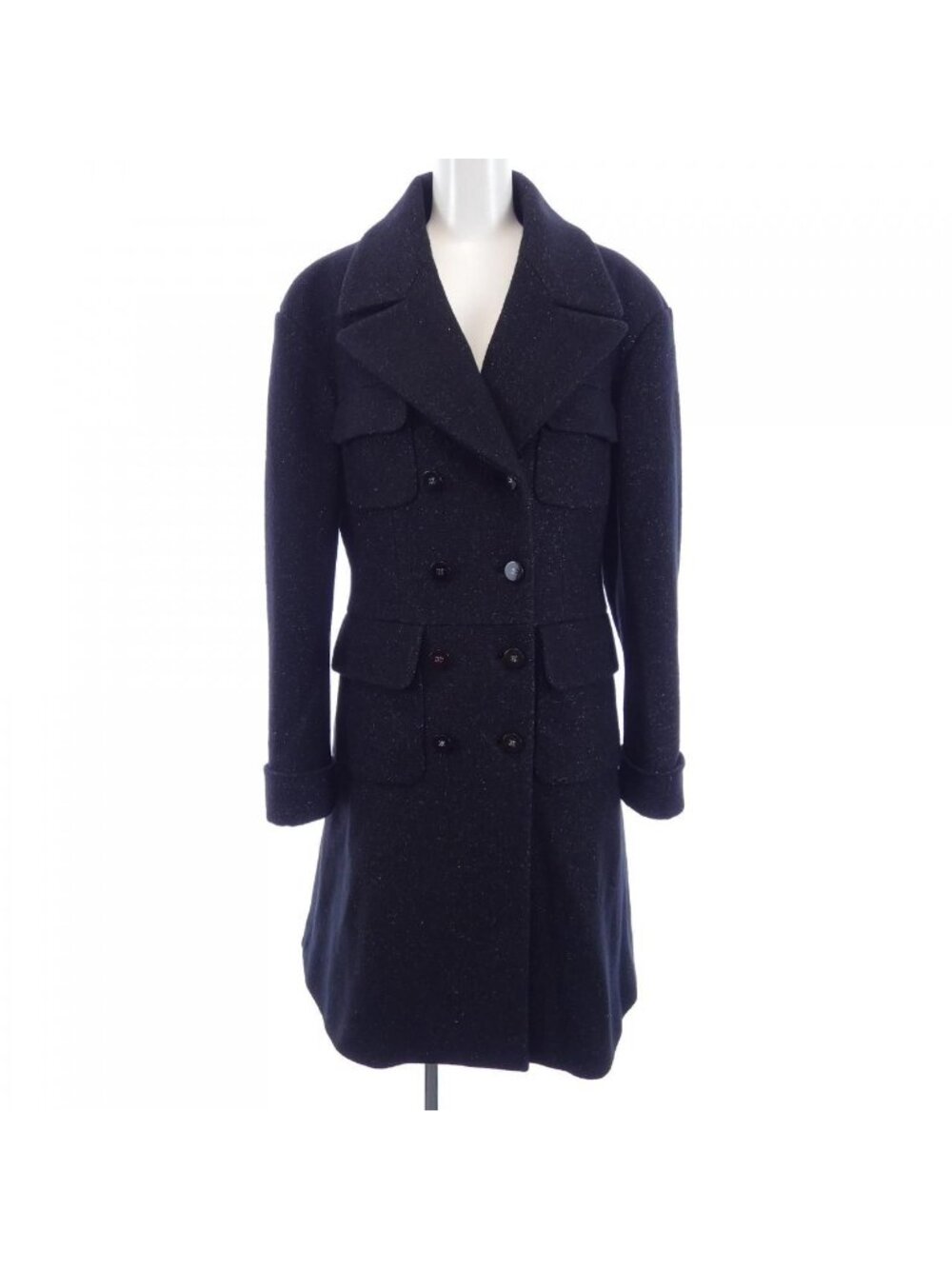 Chanel Coat Black
